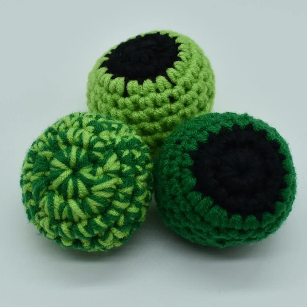 Hand Crafted crochet catnip cat toys